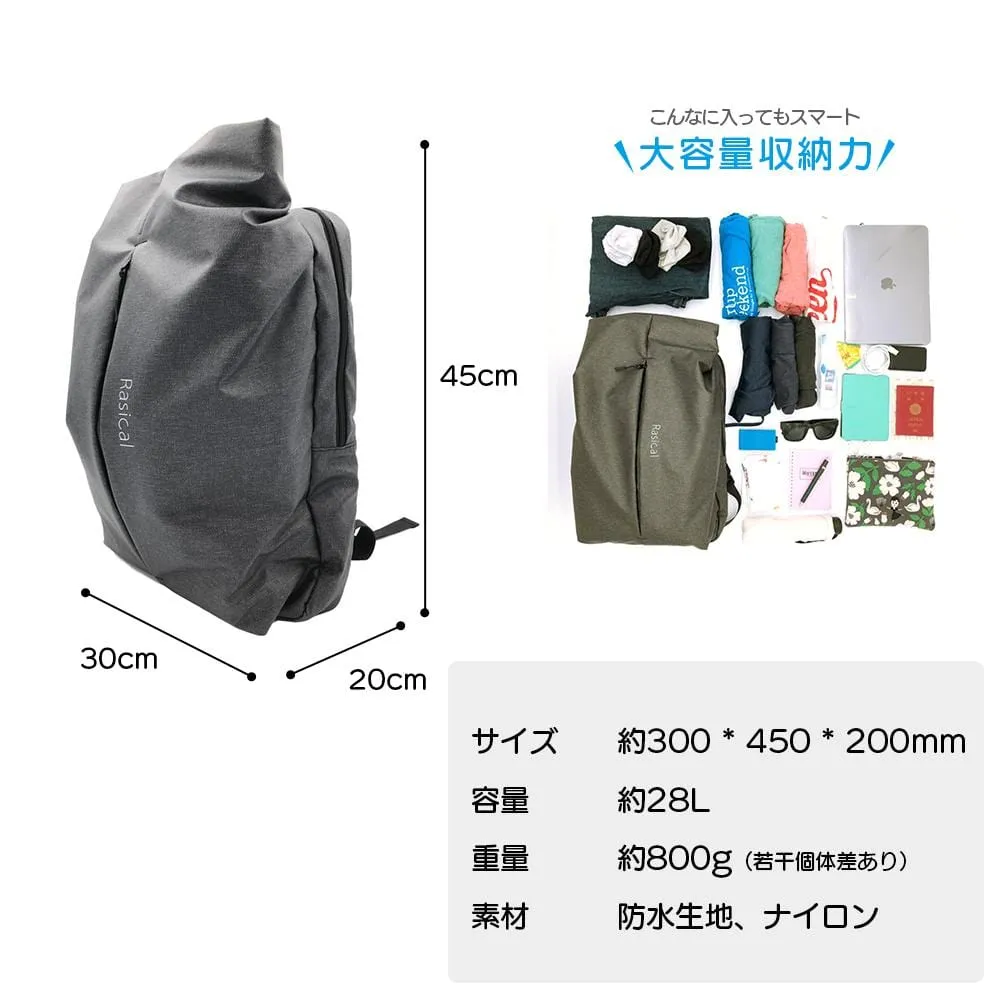ユニコーン 日常、ビジネス、旅行で使える軽量＆多機能バックパック・リュック【即納】