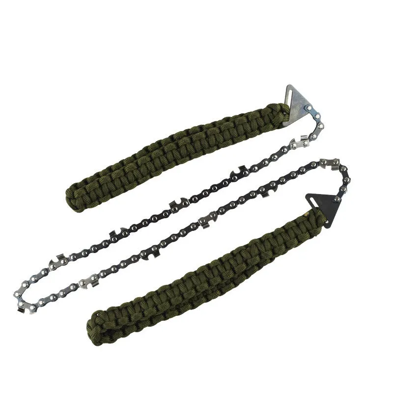 24-Inch Portable Hand Chain Saw | Outdoor Survival and Garden Wire Saw