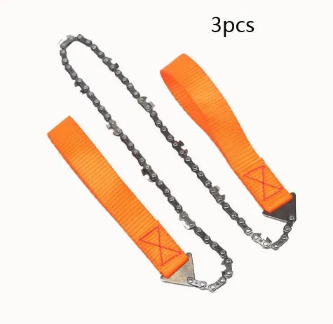 24-Inch Portable Hand Chain Saw | Outdoor Survival and Garden Wire Saw
