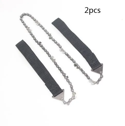 24-Inch Portable Hand Chain Saw | Outdoor Survival and Garden Wire Saw