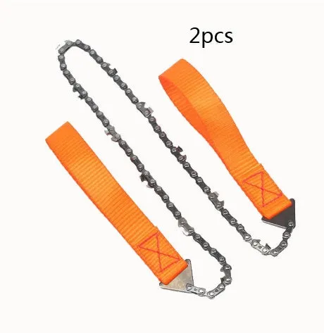 24-Inch Portable Hand Chain Saw | Outdoor Survival and Garden Wire Saw