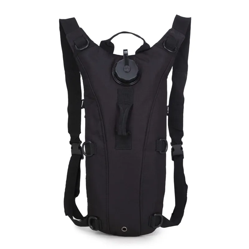 3L Tactical Hydration Backpack - Military Water Bag for Running, Cycling, Camping - Unisex Drinking System
