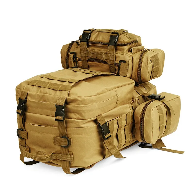 800D Tactical MOLLE 4-in-1 Multi-functional Combination Backpack 50L
