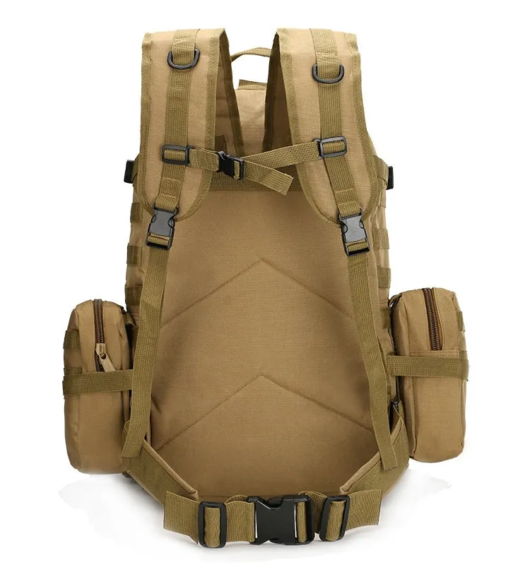 800D Tactical MOLLE 4-in-1 Multi-functional Combination Backpack 50L