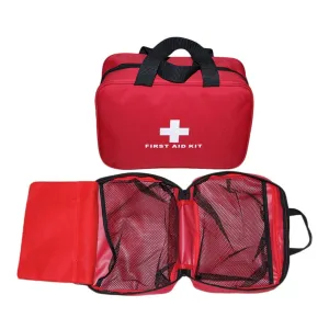 Aoutacc Nylon First Aid Empty Kit,Compact and Lightweight First Aid Bag for Emergency at Home, Office, Car, Outdoors, Boat, Camping, Hiking(Bag Only) 1