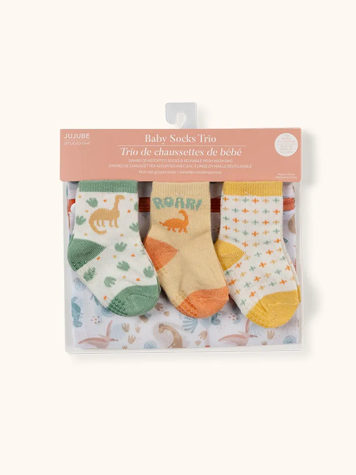 Baby Sock Trios - Roarsome