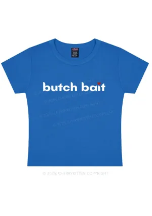 Butch Bait Heart Y2K Baby Tee Cherrykitten