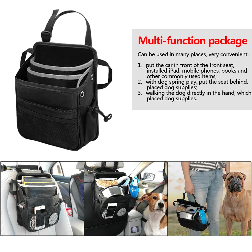 Car Seat Back Organizer Multi-Pocket Travel Storage