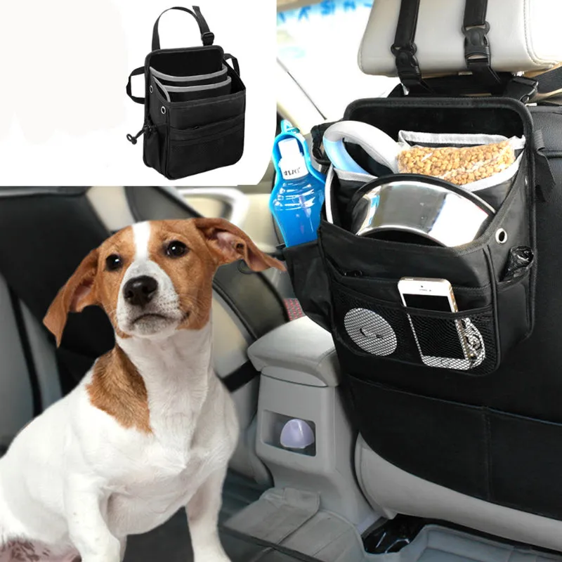 Car Seat Back Organizer Multi-Pocket Travel Storage