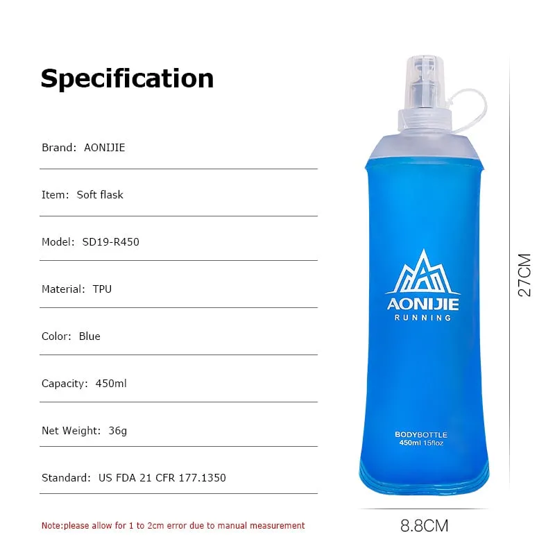 Collapsible Soft Water Bottle