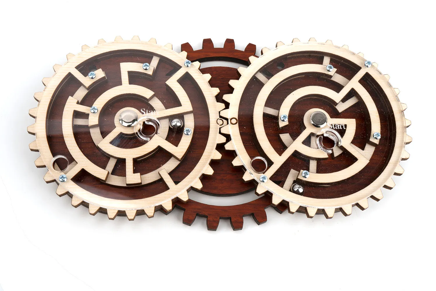 Double Gear Maze Puzzle - Escape Room Puzzle Maze