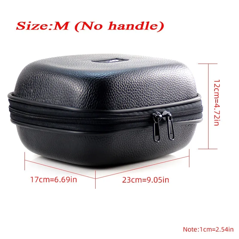 Fishing Bag Spinning Reel Case Cover Leather Fishing Reel Bag Shockproof Waterproof Fishing Tackle Storage Case