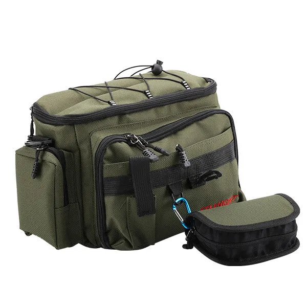 Fishing Bags - Nylon Multifunctional with Waist Shoulder Strap   BONUS Lure/Tackle Bag