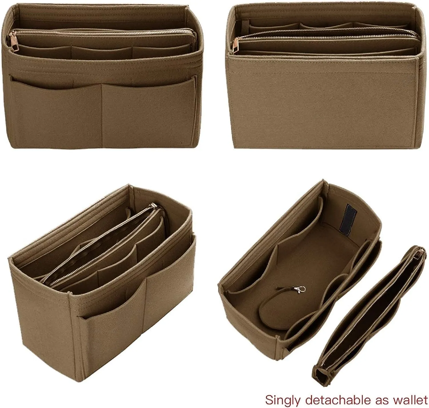 GREENSHEEP Purse Organizer Insert for Handbags,