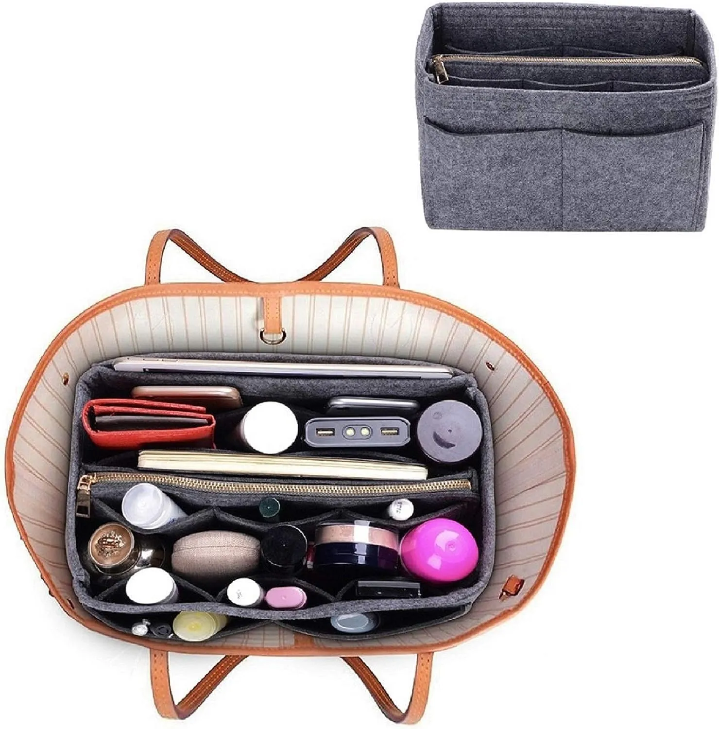 GREENSHEEP Purse Organizer Insert for Handbags,