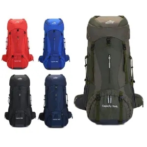 Hiking Backpack Climbing Traveling Sightseeing Outdoor Camping Rucksack Waterproof
