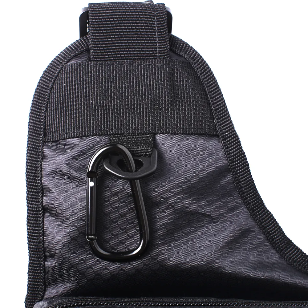 Kylebooker Fishing Bag Multi-Purpose Canvas Waterproof Fishing Reel Lure Tackle Bag