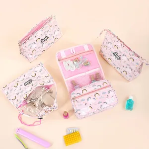 Multi Use Pouch Set- 4 Piece Set - Unicorn
