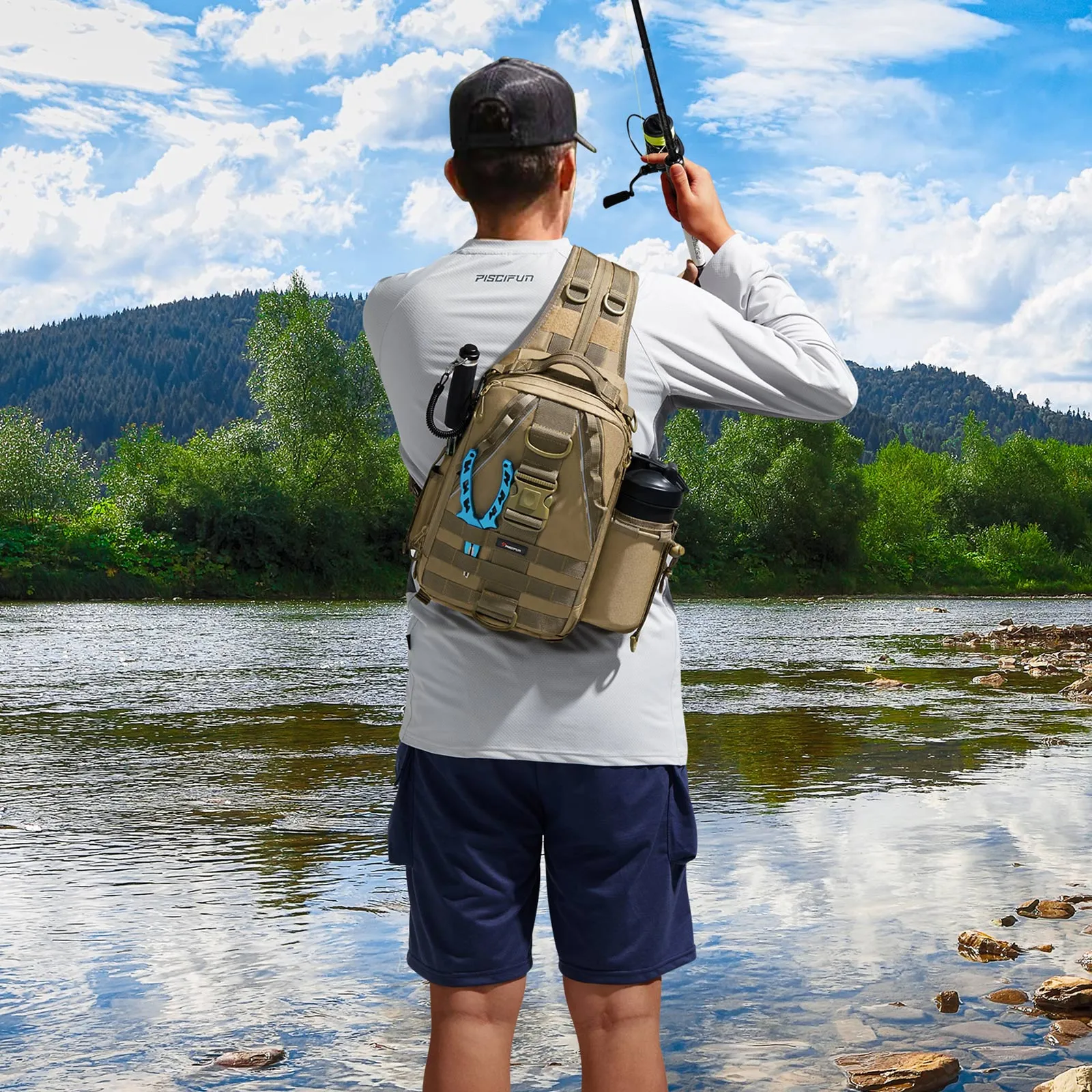 Piscifun® Travel X Fishing Tackle Bag