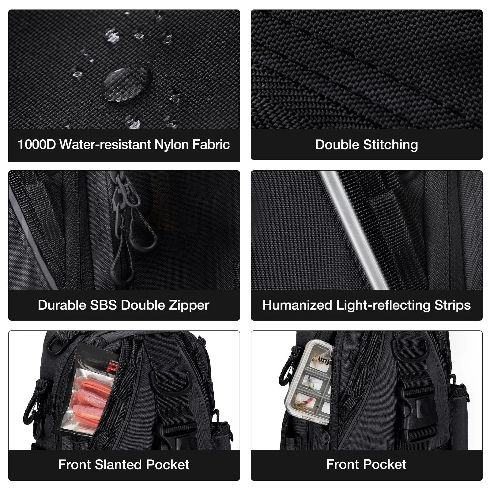 Piscifun® Travel X Fishing Tackle Bag