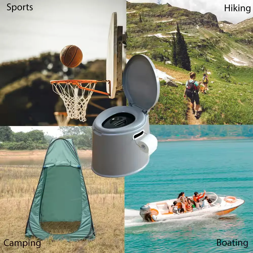 Portable Travel Toilet for Camping and Hiking