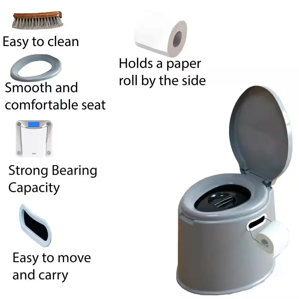 Portable Travel Toilet for Camping and Hiking