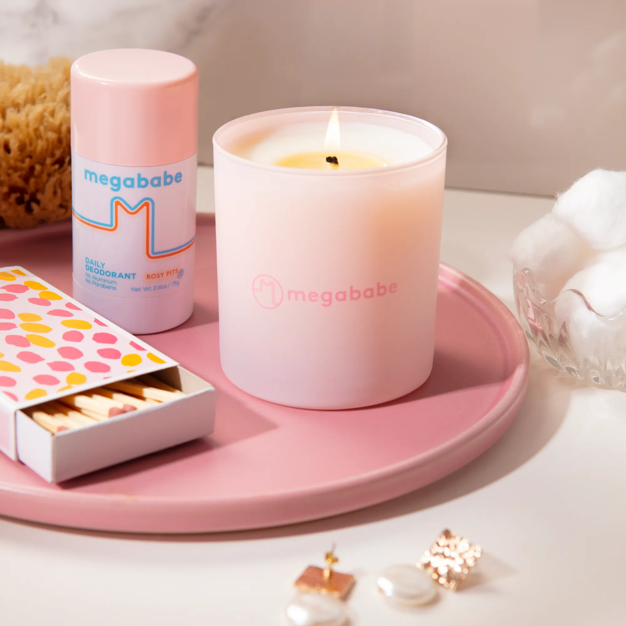 Rosy Pits Scented Candle