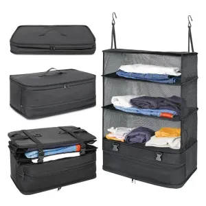Travel Hanging Shelves Suitcase Bag
