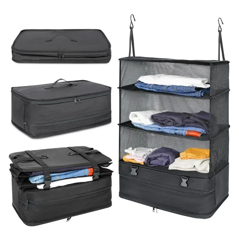 Travel Hanging Shelves Suitcase Bag