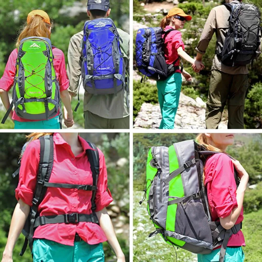 Vbiger Lightweight 40L Outdoor Splash-proof Nylon Backpack Travel Daypack Men & Women Hiking/Mountain Rucksack
