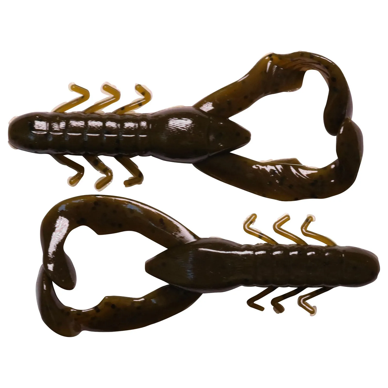 YCW308 Christie Craw Green & Pumpkin Fishing Lure